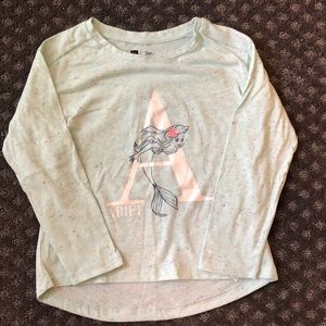 The Little Mermaid Long sleeved shirt! Gap!